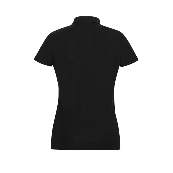 Black Polo Shirt Piqué W500 For Women